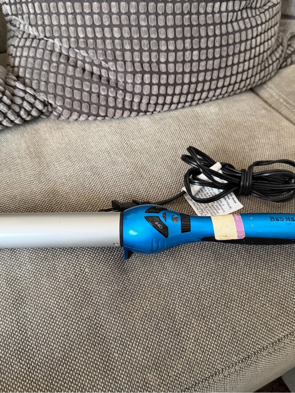 Bed Head Blue Styling Tool with Black Tip